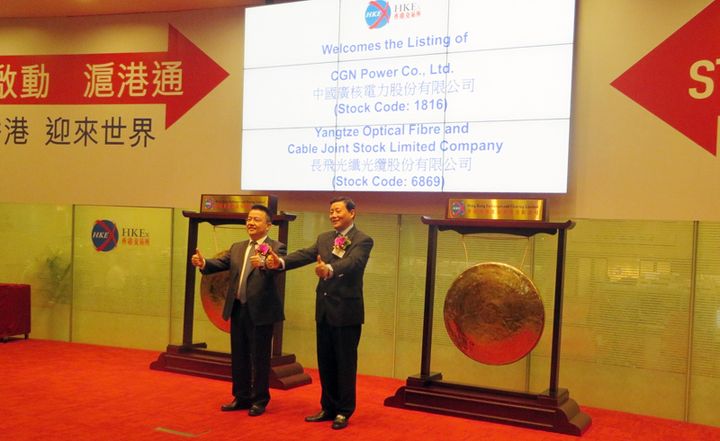 長(zhǎng)飛光纖光纜股份有限公司港股成功上市